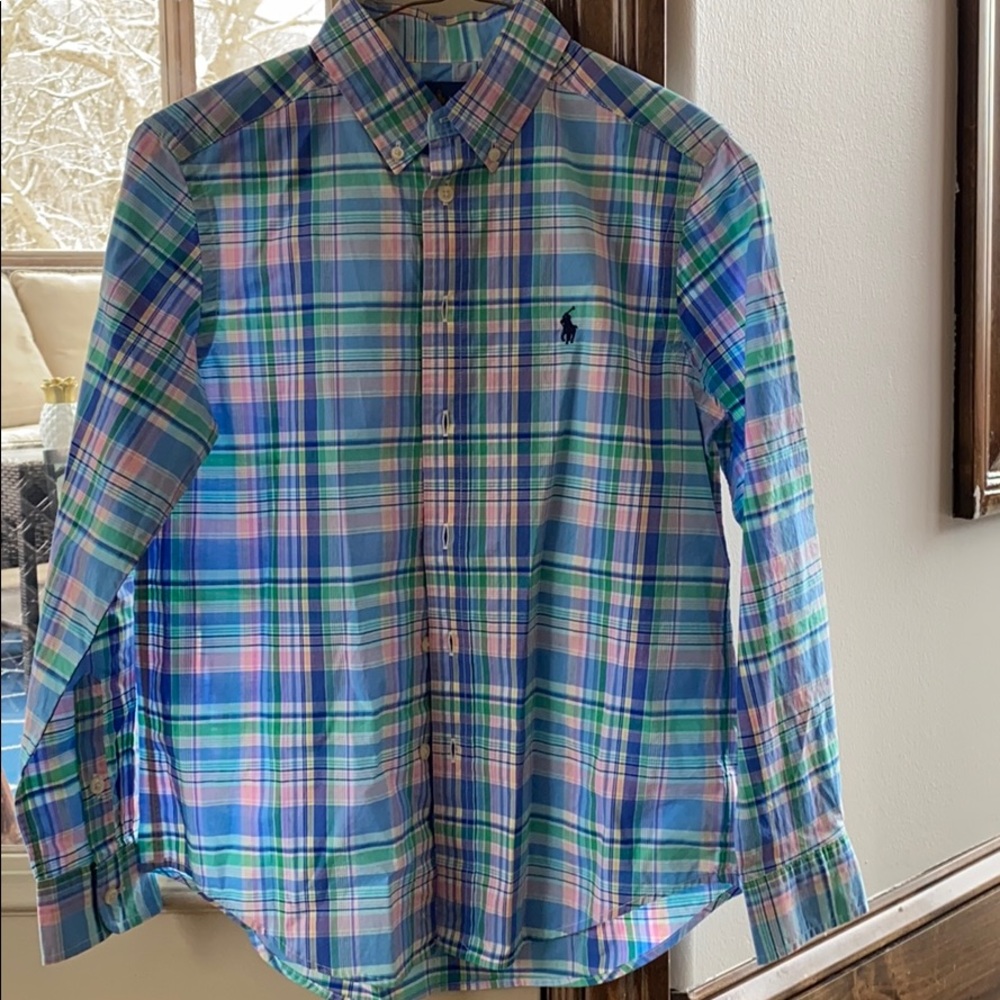 COPY - Ralph Lauren button down, Med (10-12), NWT
